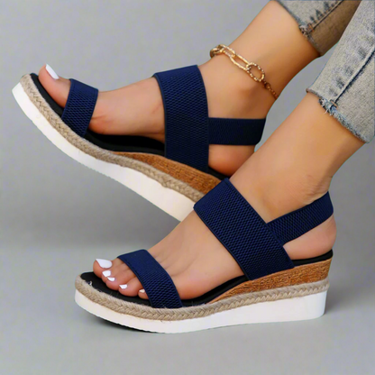 Woven Sandals Women Comfortable Braided Straps Casual Everyday Footwear