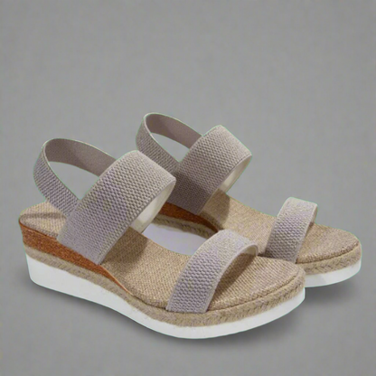 Woven Sandals Women Comfortable Braided Straps Casual Everyday Footwear