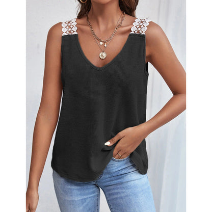 Samantha women's tank top in Black