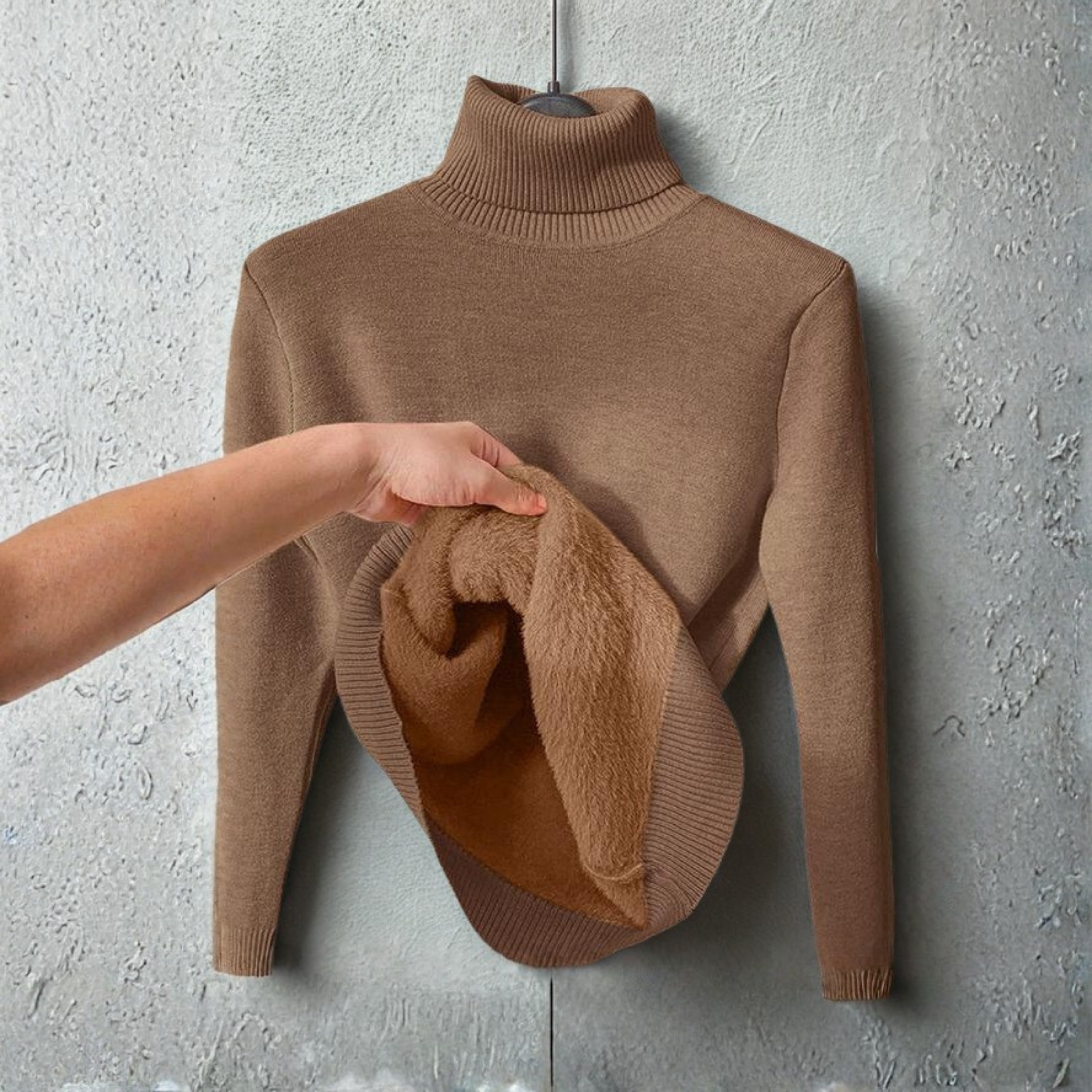 Women's Turtleneck Sweater Plain Long Sleeve Knit Black Cosy Warm Pullover Casual Everyday Ladies Jumper Winter Autumn S-XXL