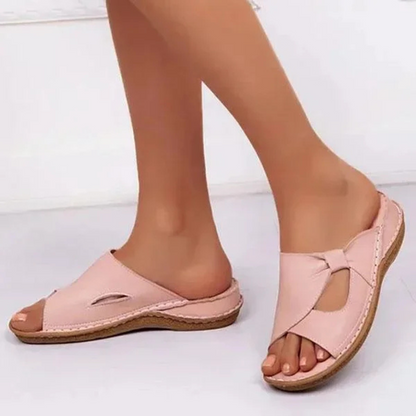 Women's Orthopedic Sandals Leather Arch Support Comfortable Everyday