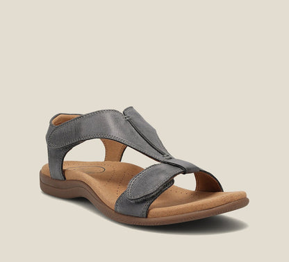 Women's Cross Strap Flat Sandals Cushioned Comfort Casual Everyday