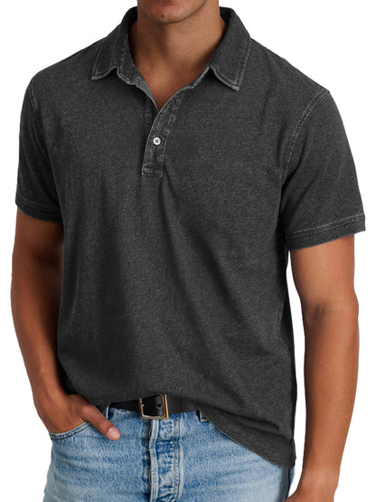 Spencer polo shirt in Black