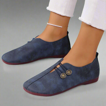 Women's Orthopedic Moccasins Soft Comfortable Everyday Slip-On Shoes