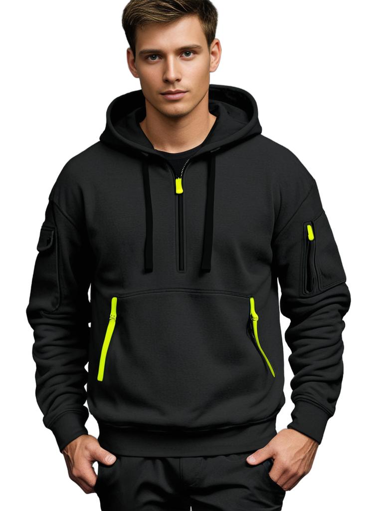 Men's Casual Hoodie Sweatshirt Winter Warm Stylish Everyday Wear