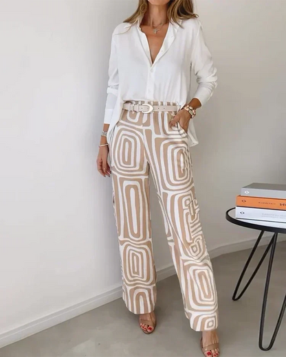 Lysa outfit set in Beige