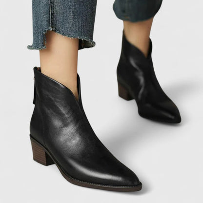 Women's Ankle Boots Block Heel Everyday Casual Formal Black