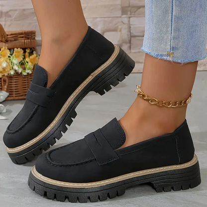 Leather Loafers Men Casual Slip On Shoes Comfortable Everyday Wear