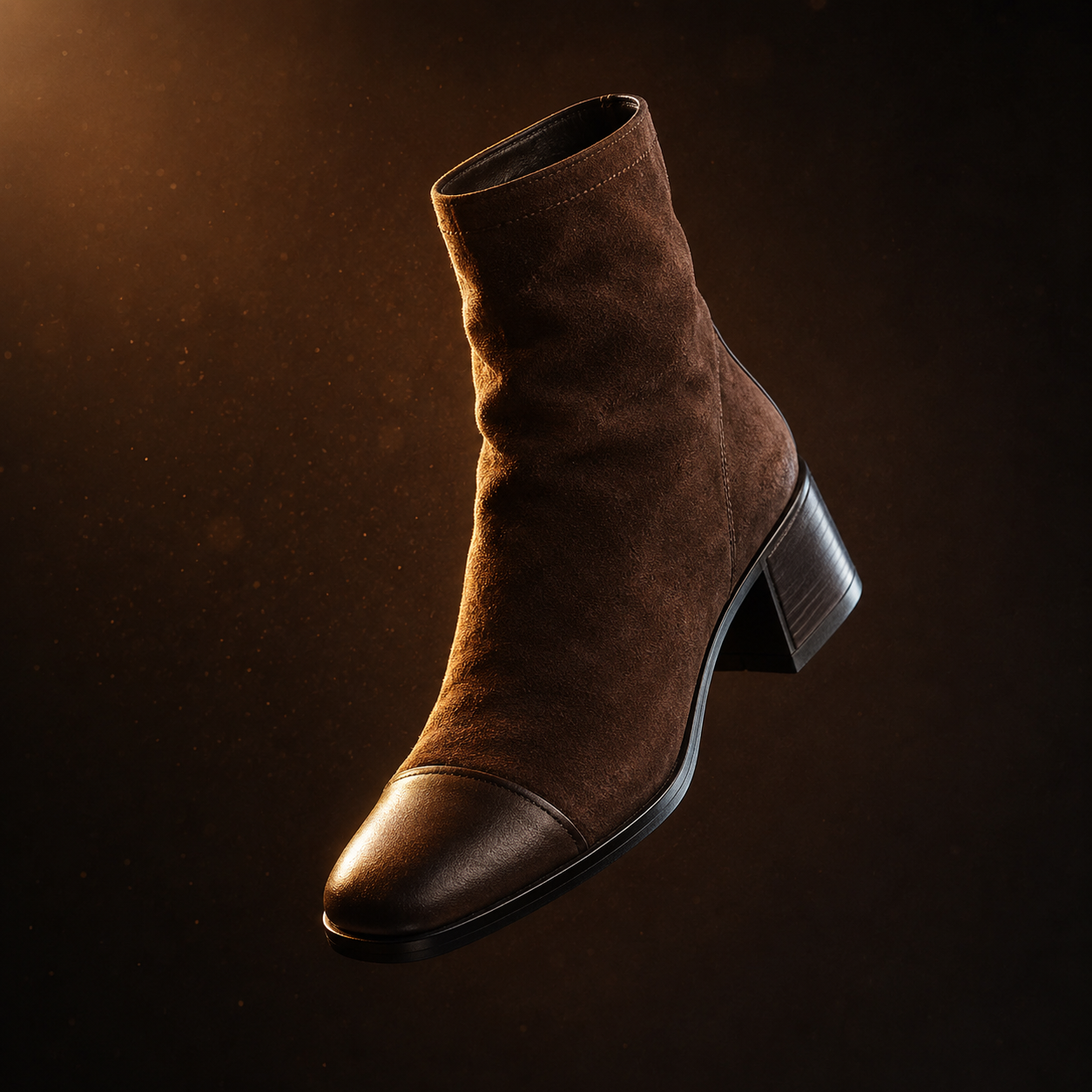 Suede Boots Women Soft Casual Elegant Comfort Everyday Wear