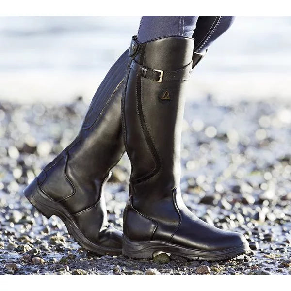 Knee High Riding Boots Classic Equestrian Style Grip Sole Women