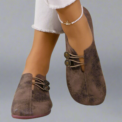 Women's Orthopedic Moccasins Soft Comfortable Everyday Slip-On Shoes