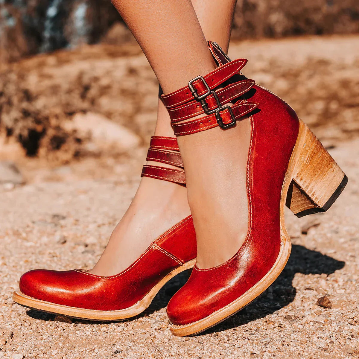 Women's Leather Ankle Boots Chic Elegant Everyday Style