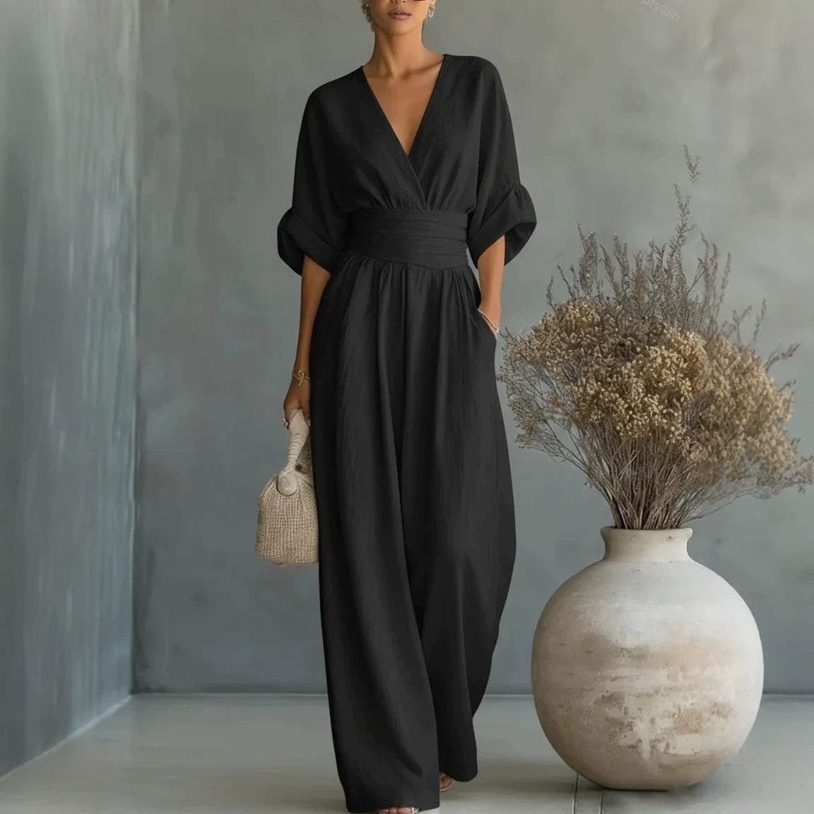 Sophia Merriweather women's jumpsuit in Black
