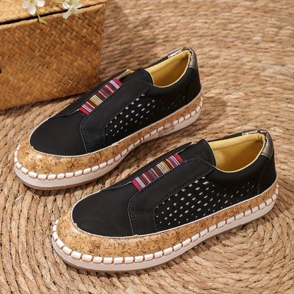 Women's Slip-On Casual Shoes Perforated Lightweight Everyday Comfort
