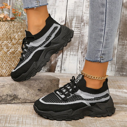 Women's Platform Shoes Sporty Casual Lightweight Everyday Trainers