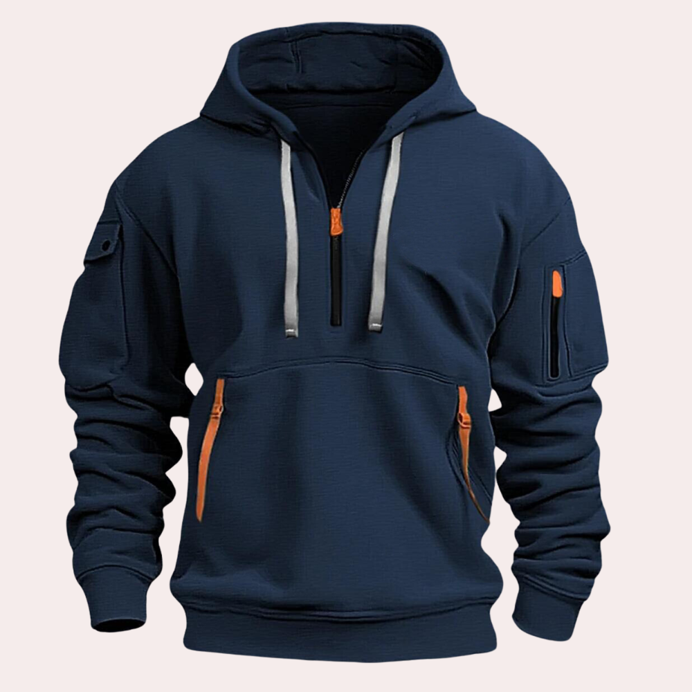 Men's Casual Hoodie Sweatshirt Winter Warm Stylish Everyday Wear