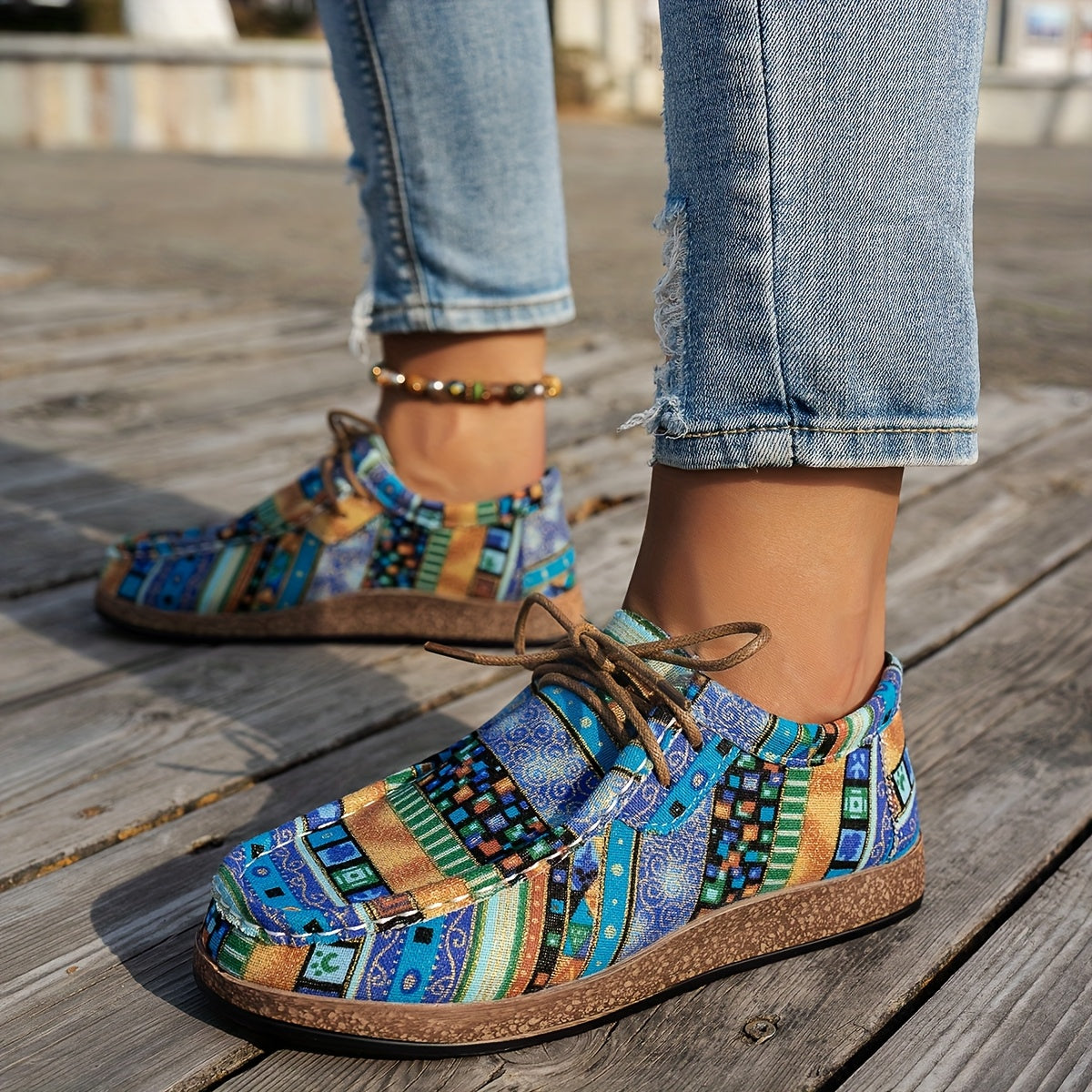 Artisan Leather Shoes Vibrant Handcrafted Colourful Casual Everyday