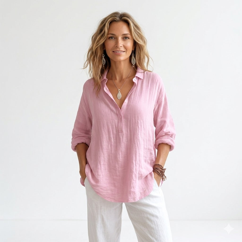 Elise Moreau women's blouse in Pink