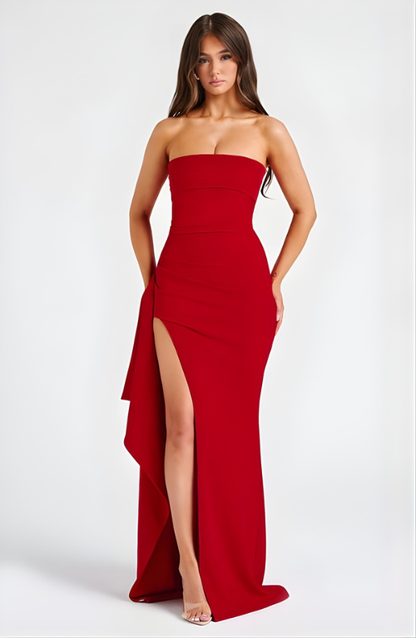 Kirrily women's maxi dress in Red