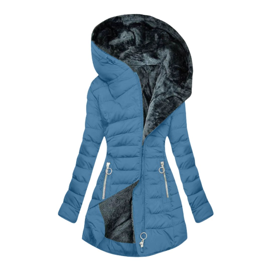 Women's Waterproof Winter Coat Long Hooded Windproof Warm Lined Ladies Jacket Casual City Errands Cold Wet Weather S-3XL