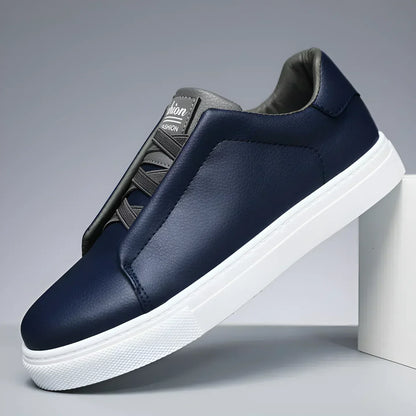 Men's Sneaker Shoes Casual Comfortable Everyday Trainers Black White Navy
