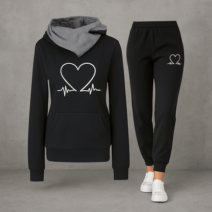 Harlow women's outfit set in Black