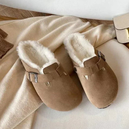 Orthopedic Clogs with Buckle Closed Toe Slip-On Comfort Everyday Casual