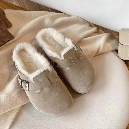 Orthopedic Clogs with Buckle Closed Toe Slip-On Comfort Everyday Casual
