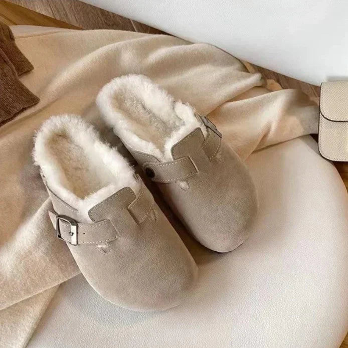 Orthopedic Clogs with Buckle Closed Toe Slip-On Comfort Everyday Casual