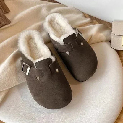 Orthopedic Clogs with Buckle Closed Toe Slip-On Comfort Everyday Casual