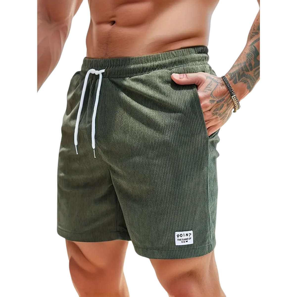 Men’s Swimwear Shorts Elastic Waist | Summer