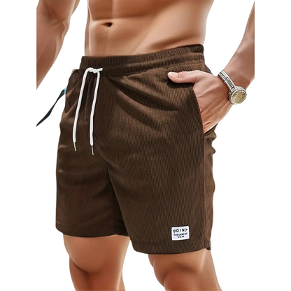 Men's Swim Shorts in Brown