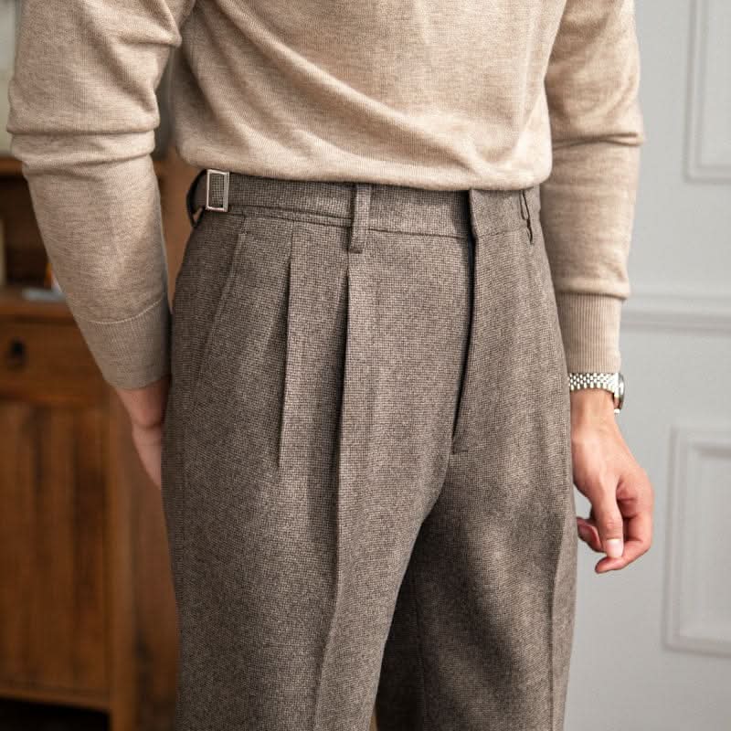 Men's Chino Pants Classic Slim Fit Everyday Casual Trousers