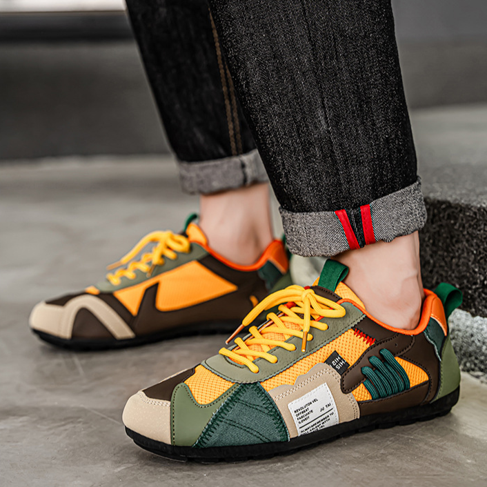 Lace Up Mesh Sneakers Lightweight Comfortable Everyday Trainers