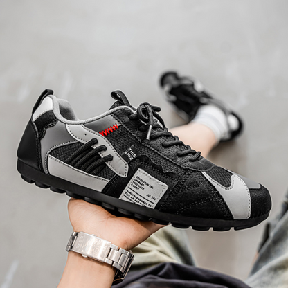 Lace Up Mesh Sneakers Lightweight Comfortable Everyday Trainers