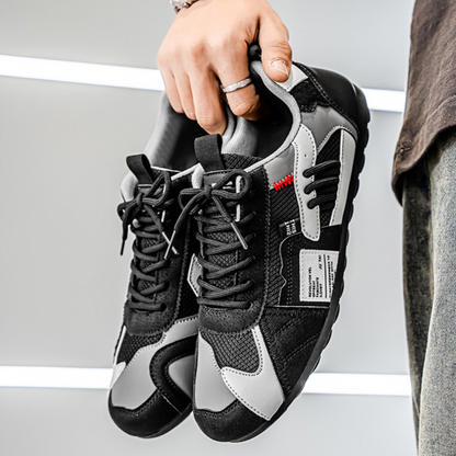 Lace Up Mesh Sneakers Lightweight Comfortable Everyday Trainers