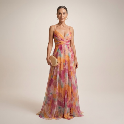 Women's Maxi Dress in Multicolor