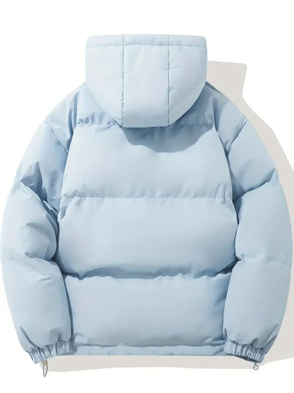 Women's Winter Coat with Hood Quilted Padded Warm Stylish