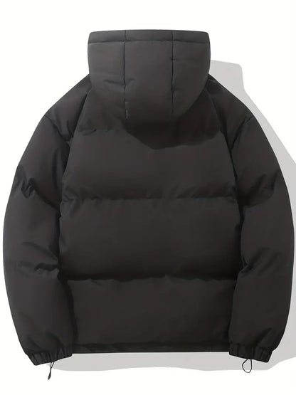 Women's Winter Coat with Hood Quilted Padded Warm Stylish