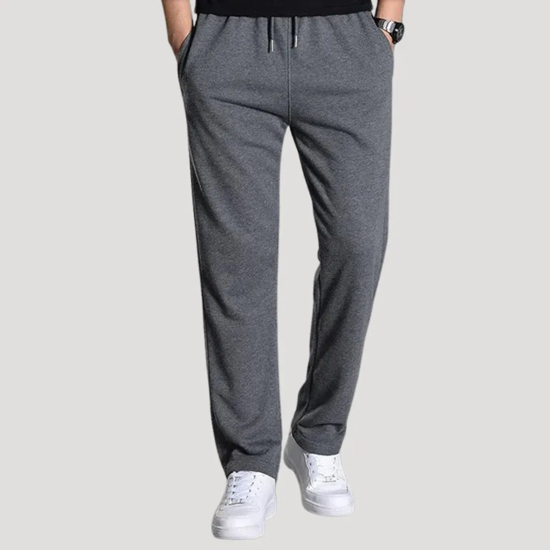 Men's Jogger Pants Straight Leg Sweatpants Drawstring Waist Casual Comfort
