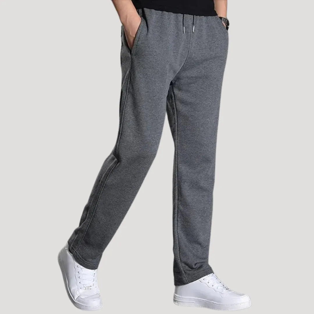 Men's Jogger Pants Straight Leg Sweatpants Drawstring Waist Casual Comfort