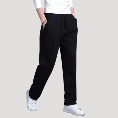 Men's Jogger Pants Straight Leg Sweatpants Drawstring Waist Casual Comfort
