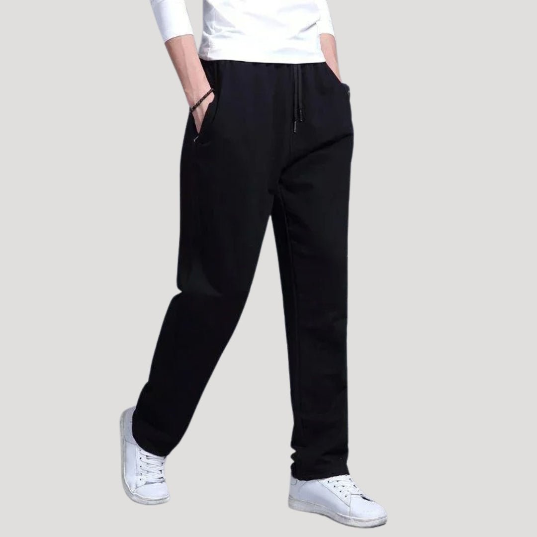 Men's Jogger Pants Straight Leg Sweatpants Drawstring Casual Comfort
