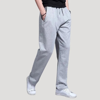 Men's Jogger Pants Straight Leg Sweatpants Drawstring Waist Casual Comfort