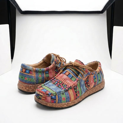 Artisan Leather Shoes Vibrant Handcrafted Colourful Casual Everyday