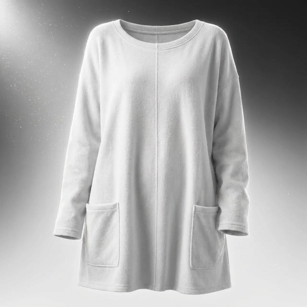 Women's Long Sweater Casual Modern Knit Top Comfortable Everyday