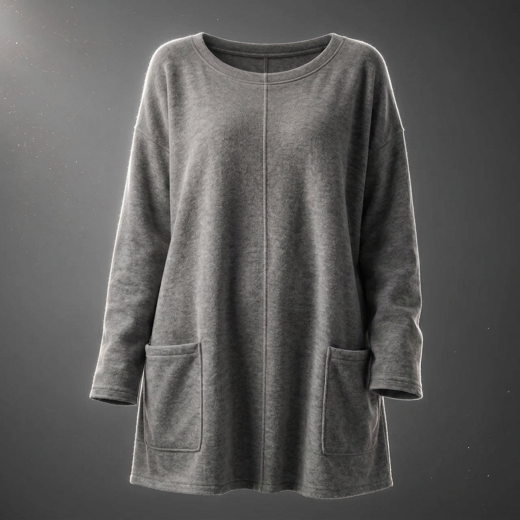 Women's Long Sweater Casual Modern Knit Top Comfortable Everyday