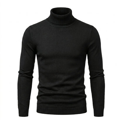 Men's Turtleneck Sweater Soft Comfortable Everyday Casual Wear