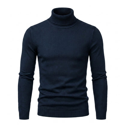 Men's Turtleneck Sweater Soft Comfortable Everyday Casual Wear