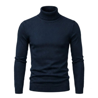 Men's Turtleneck Sweater Soft Comfortable Everyday Casual Wear